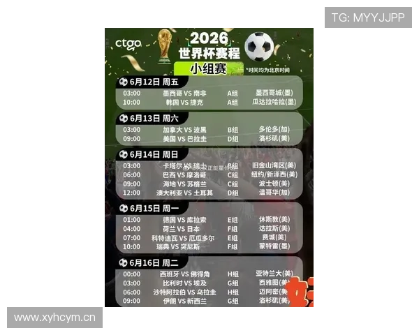 德国2026世界杯小组赛赛程分析与出线形势预测 德国2026世界杯小组赛赛程分析与出线形势预测